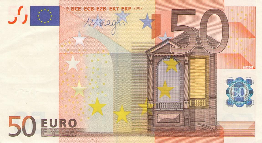 (00069) European Union P17Z - 50 Euros (2002-Draghi)